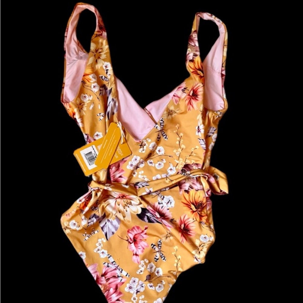 NWT size large! Encantadore for Anthropologie one piece bathing suit - Picture 10 of 13
